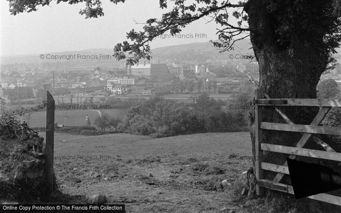 Photo of Carmarthen, General View 1949