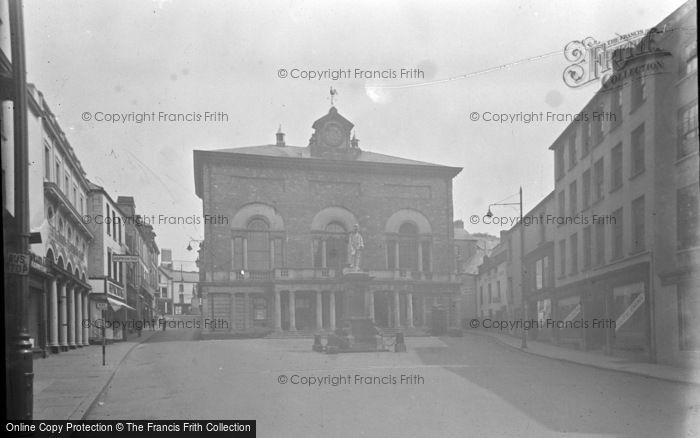 Photo of Carmarthen, Guildhall Square 1949