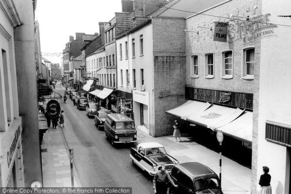 Photo of Carmarthen, King Street 1959