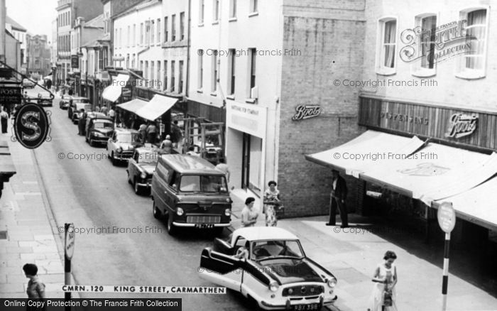 Photo of Carmarthen, King Street 1959