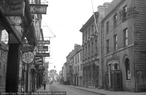 Photo of Carmarthen, King Street c.1950