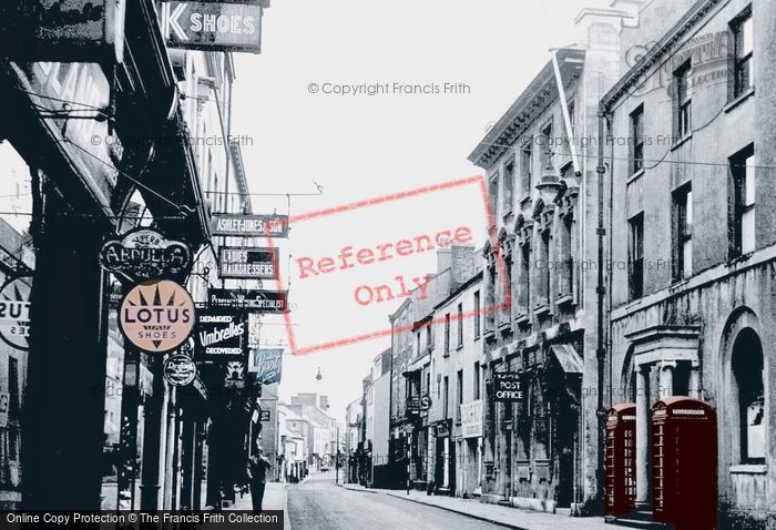 Photo of Carmarthen, King Street c.1950