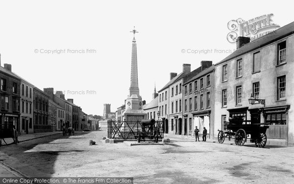 Photo of Carmarthen, Lammas Street 1893