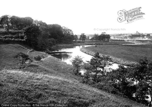 Photo of Carmarthen, On The River Towy 1890