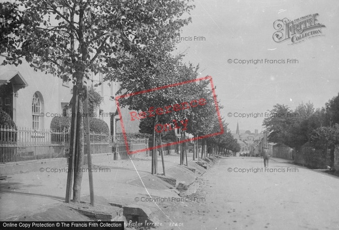 Photo of Carmarthen, Picton Terrace 1893