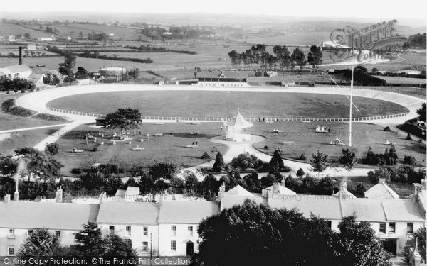 Photo of Carmarthen, Recreation Ground From The Church 1910