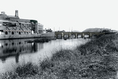 River Towy And Bridge 1910, Carmarthen