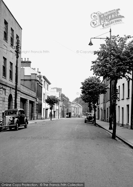 Photo of Carmarthen, Spilman Street 1949