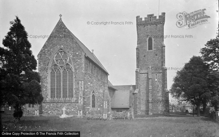 Photo of Carmarthen, St David's Church 1949