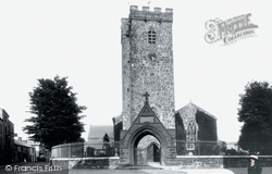 St Peter's Church 1910, Carmarthen