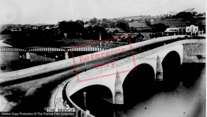 Photo of Carmarthen, The Bridge c.1965