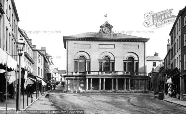 Photo of Carmarthen, The Guildhall 1893