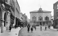 Carmarthen, the Guildhall 1906