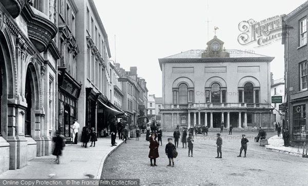 Photo of Carmarthen, The Guildhall 1906