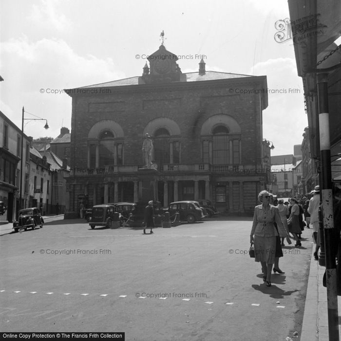 Photo of Carmarthen, The Guildhall 1949