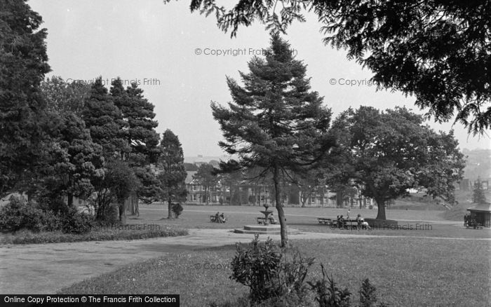 Photo of Carmarthen, The Park 1949