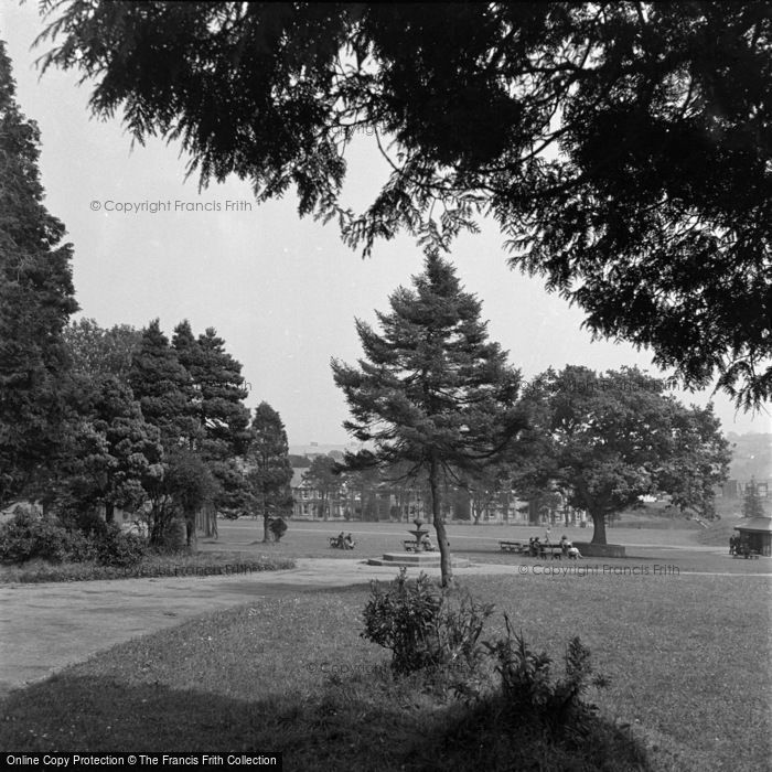 Photo of Carmarthen, The Park 1949