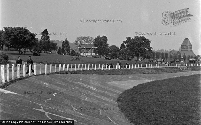 Photo of Carmarthen, The Park Cycle Track 1949