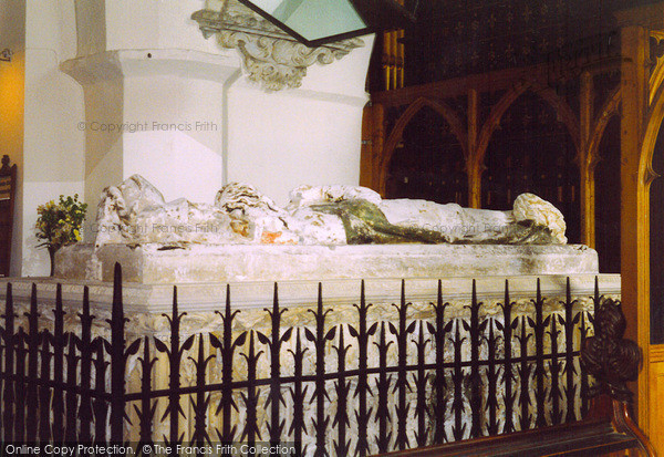 Photo of Carmarthen, Tomb Of Sir Rhys Ap Thomas And His Wife 2004