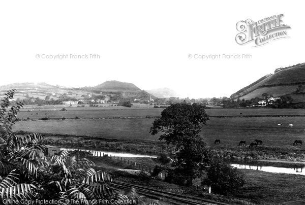 Photo of Carmarthen, Towy Valley From Parade 1893