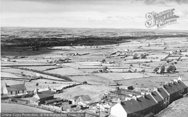 Photo of Carmel, Caernarvon From Penbwlchbach c.1960