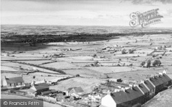 Caernarvon From Penbwlchbach c.1960, Carmel