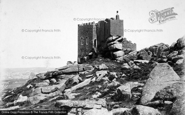 Photo of Carn Brea, The Castle c.1880