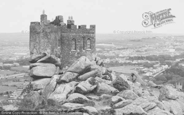 Photo of Carn Brea, The Castle c.1955