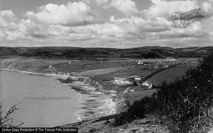 Photo of Carne, Pendower Beach c.1955