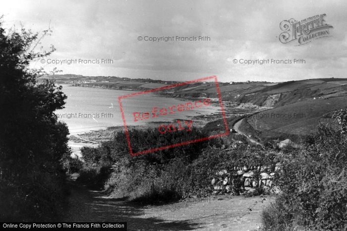 Photo of Carne, Pendower Beach Lane c.1955