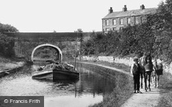 Barge On The Canal 1918, Carnforth