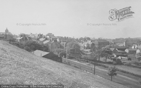 Photo of Carnforth, General View c.1955