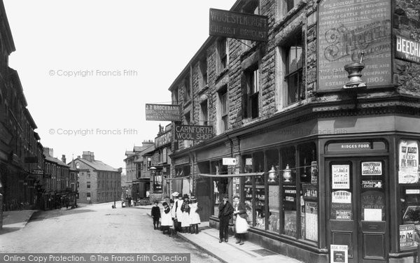 Photo of Carnforth, Market Street 1898