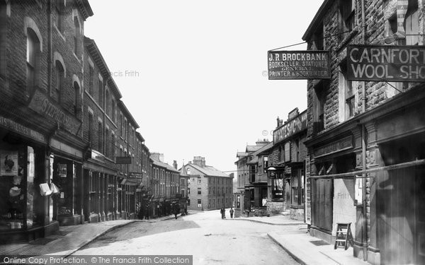 Photo of Carnforth, Market Street 1898