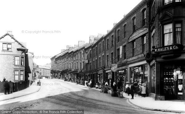 Photo of Carnforth, Market Street 1906