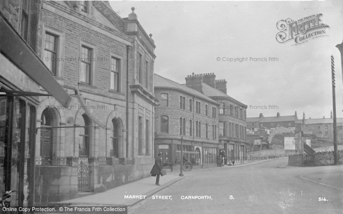 Photo of Carnforth, Market Street c.1910