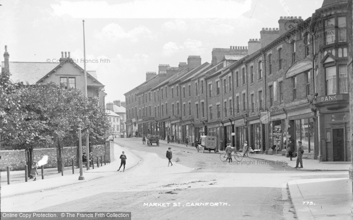 Photo of Carnforth, Market Street c.1910