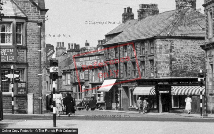 Photo of Carnforth, Market Street c.1955