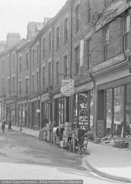 Photo of Carnforth, Market Street Furniture Shop c.1910