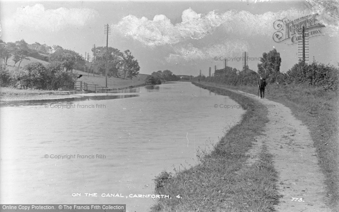 Photo of Carnforth, On The Canal c.1910