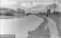 On The Canal c.1910, Carnforth