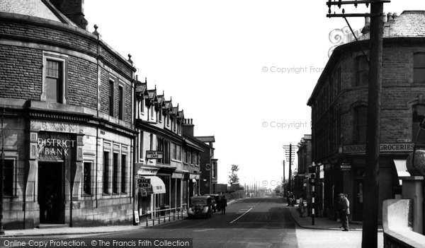 Photo of Carnforth, Scotland Road c.1955