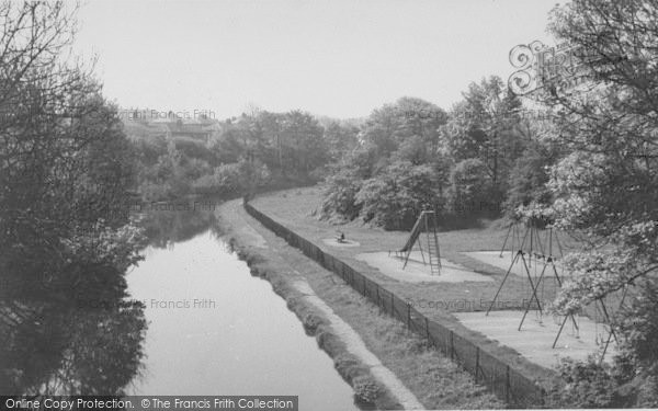 Photo of Carnforth, The Canal And Playground c.1955