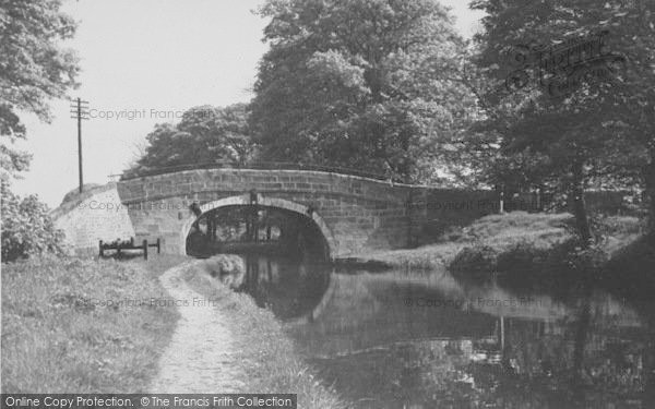 Photo of Carnforth, The Canal At Traveller's Rest c.1955