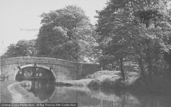 Photo of Carnforth, The Canal c.1955