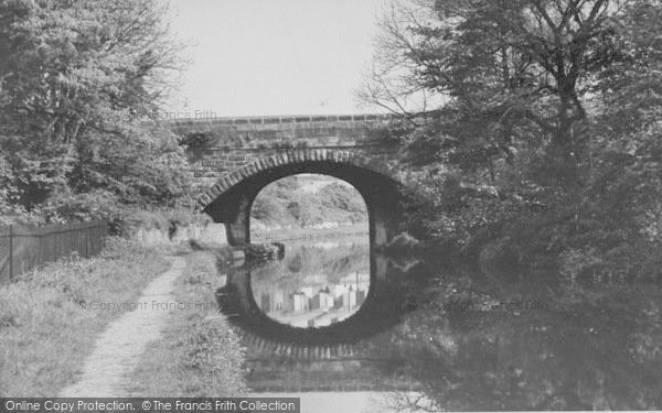Photo of Carnforth, The Towpath And Bridge c.1955