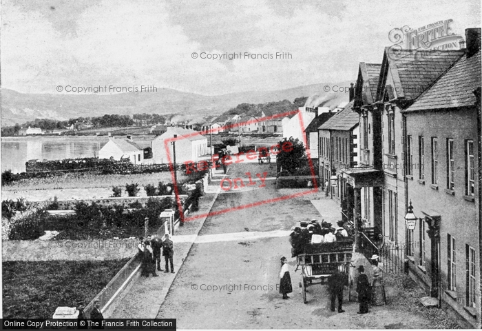 Photo of Carnlough, Londonderry Arms Hotel 1900