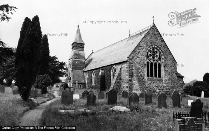 Photo of Carno, The Church c.1960