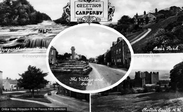 Photo of Carperby, Composite c.1950