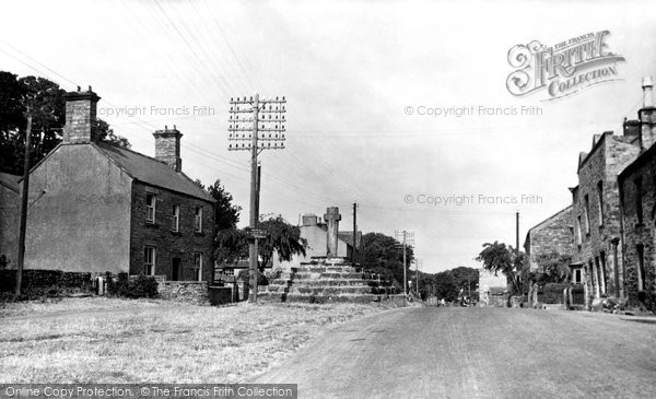 Photo of Carperby, The Village And Cross c.1955